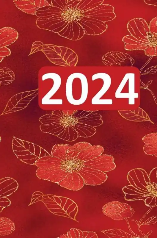 Monatsplaner 2024 mit Datum / 1st Edition Koop Vandaag