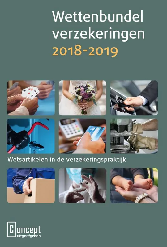 Wettenbundel verzekeringen 2018-2019 / Druk 1 Hoge Kwaliteit