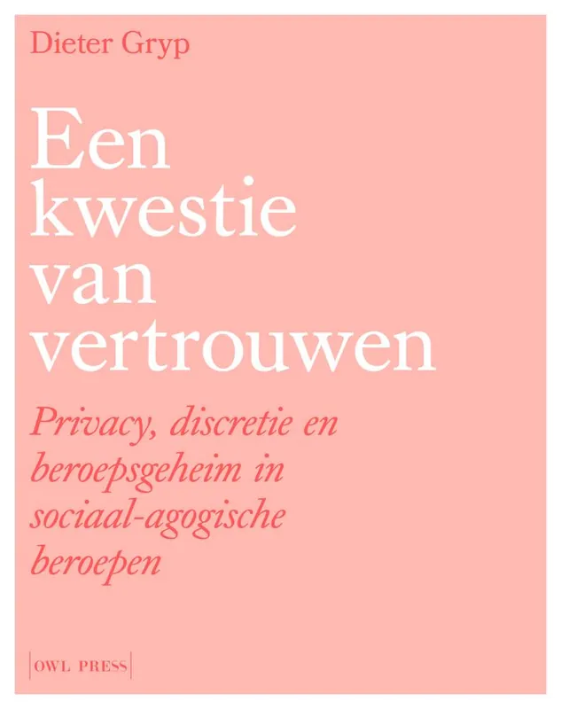 Een kwestie van vertrouwen / Druk 1 Rechtstreeks Van De Fabrikant