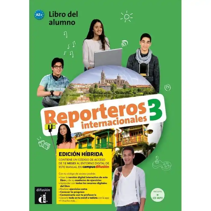 Bestseller Reporteros internacionales 3 - Edicion hibrida - Libro del alumno A2 Libro del alumno / 1 Edition