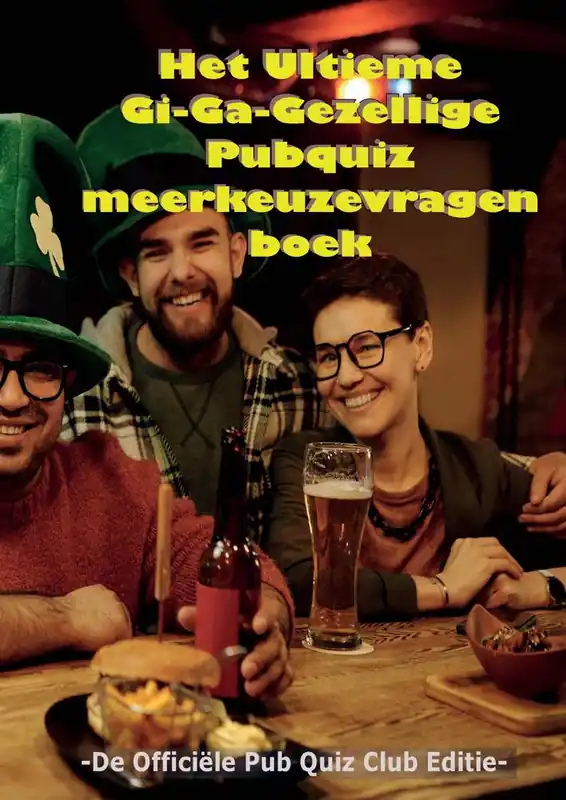 Flitsaanbieding Het Ultieme Gi-Ga-Gezellige Pubquiz meerkeuzevragen boek / Druk 1