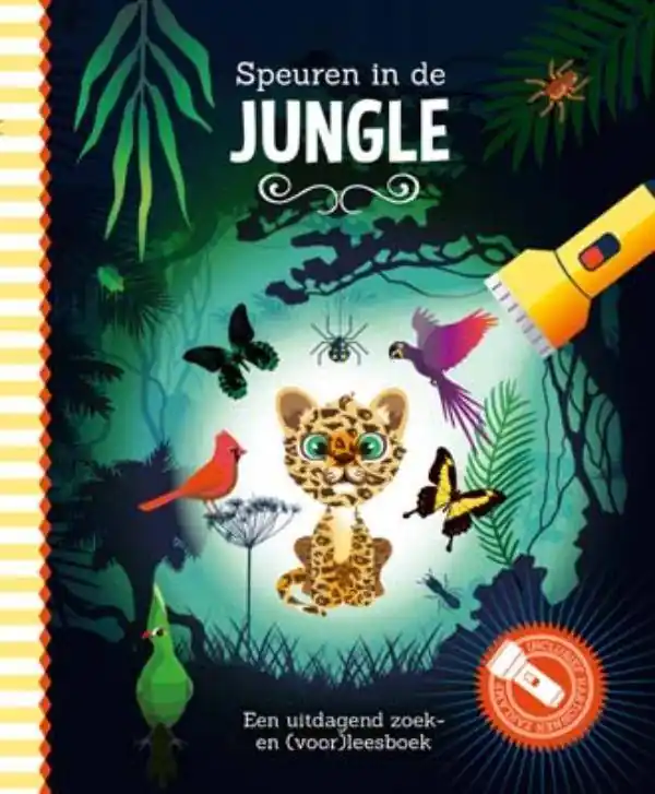 Speuren in de Jungle + kartonnen zaklamp / Druk 1 Direct Beschikbaar