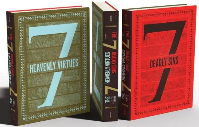 Seizoensaanbieding The Seven Deadly Sins and Seven Heavenly Virtues