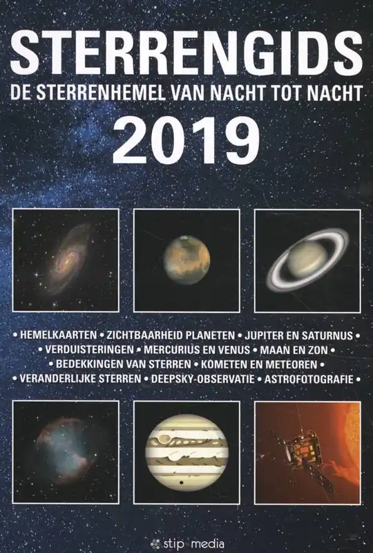 Sterrengids 2019 / Druk 1 Koop Online
