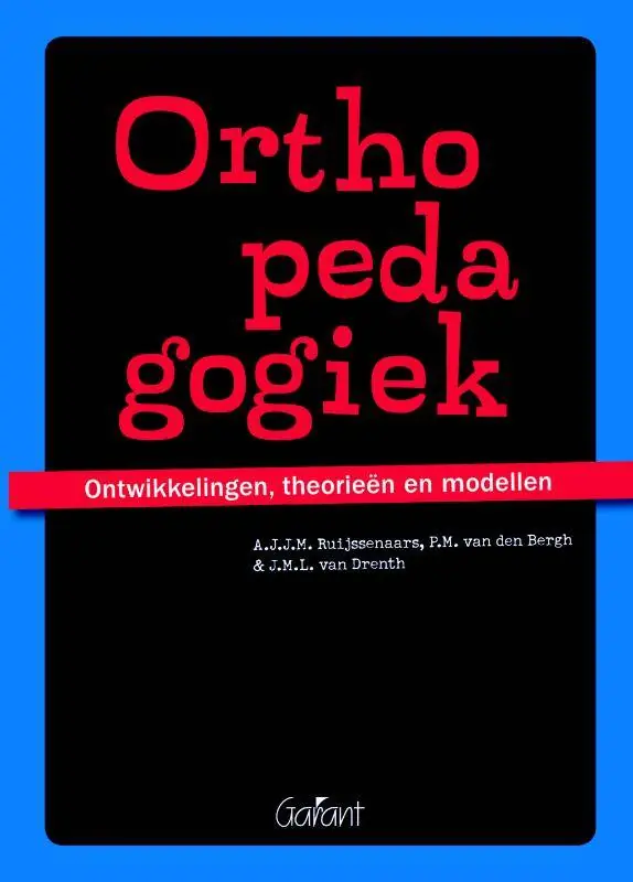 Rechtstreeks Van De Fabrikant Orthopedagogiek. / Druk 2