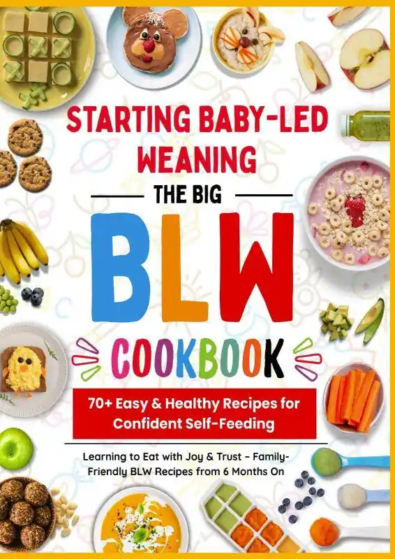 The Big BLW COOKBOOK : 70+ Easy & Healthy Recipes for Confident Self-Feeding / 1st Edition Fabrieksprijs