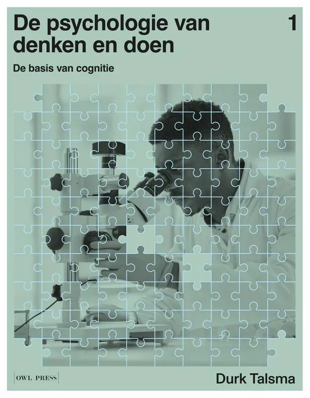 Gratis Retour De psychologie van denken en doen 1 - de basis van cognitie / Druk 1