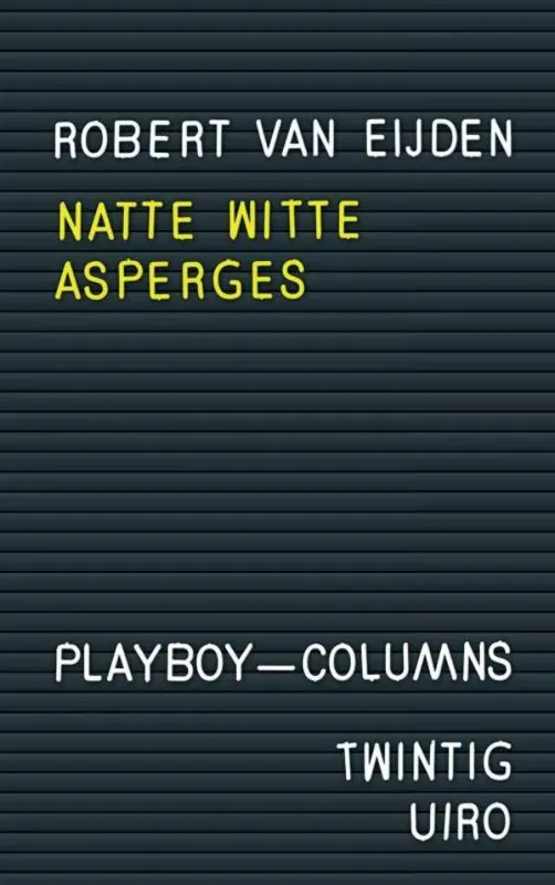 Natte witte asperges / Druk 1 Hoge Kwaliteit
