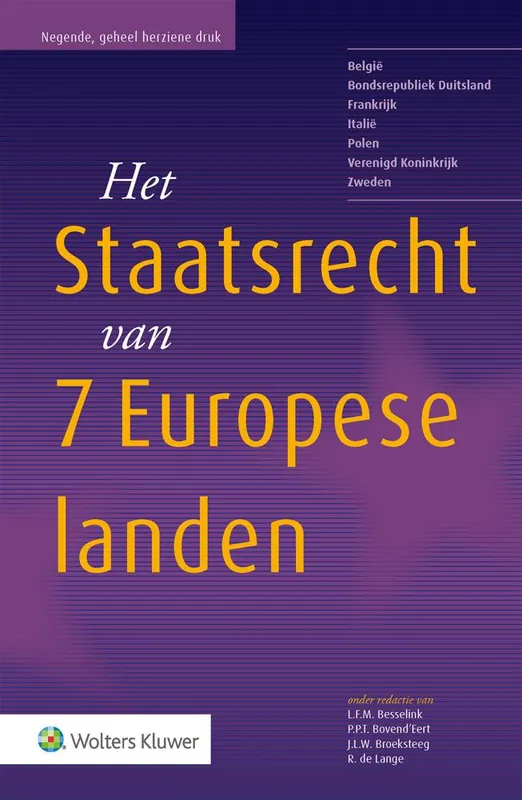 Het Staatsrecht van 7 Europese landen / Druk 9 Actieprijs