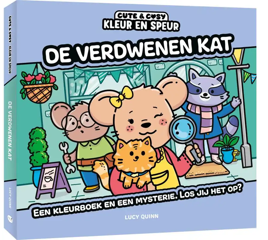 Lage Kosten Kleur en speur: De verdwenen kat / Druk 2