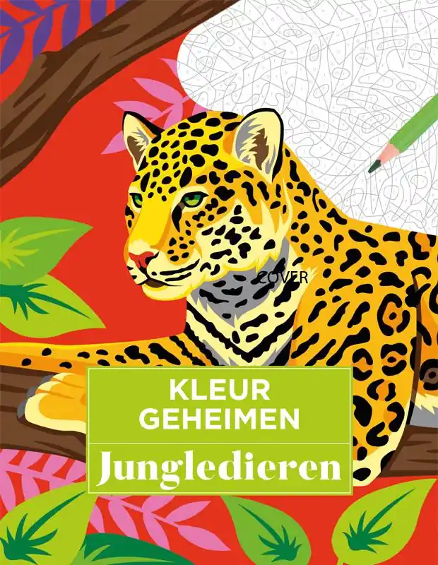 Seizoensaanbieding Kleurgeheimen - Jungledieren / Druk 1