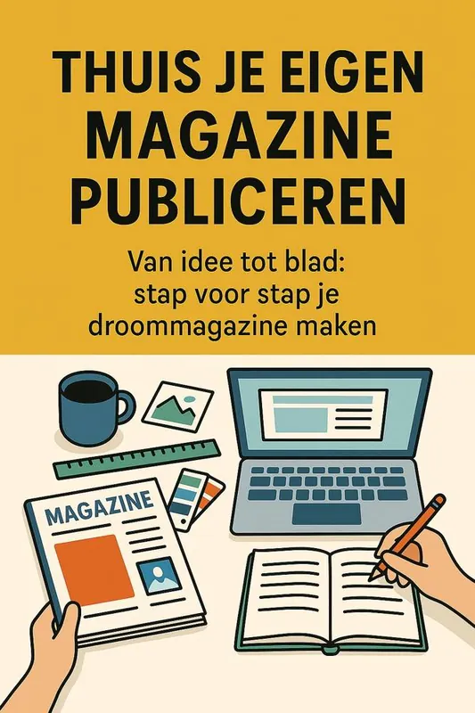 Thuis je eigen magazine publiceren / Druk 1 Snelle Levering