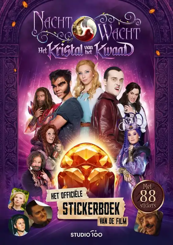 Nachtwacht : sticker book movie - Het kristal van het kwaad / Druk 1 Uitverkoop