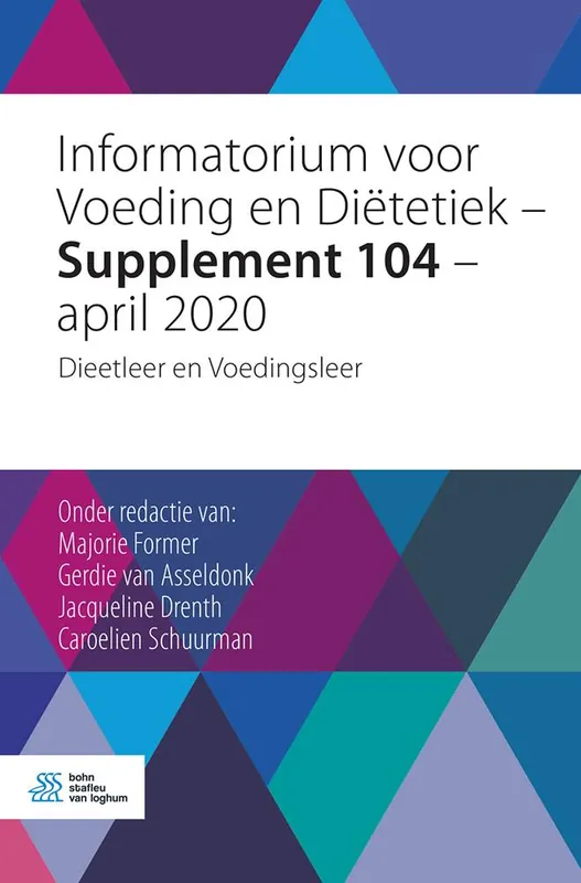 Merkproduct Informatorium voor Voeding en Diëtetiek - Supplement 104 - april 2020 / Druk 1
