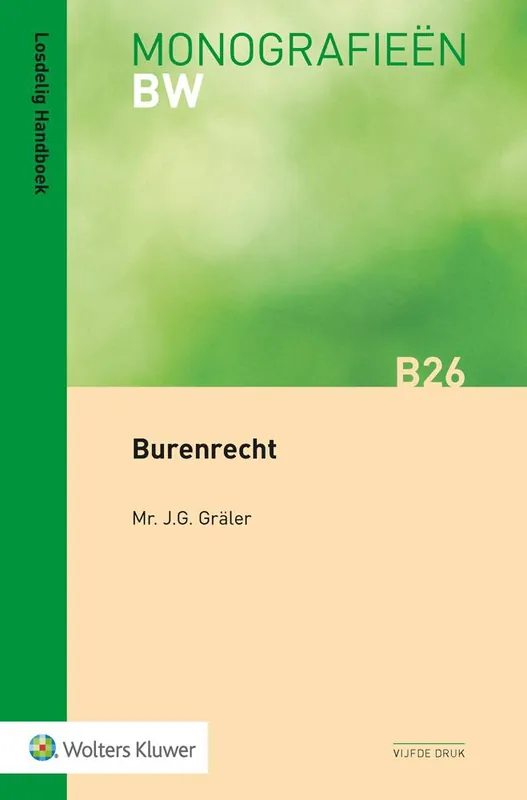 Burenrecht / Druk 5 Lage Prijs