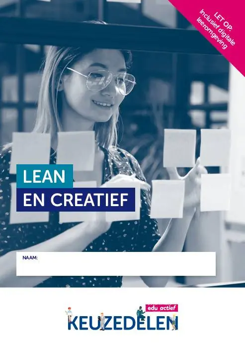 Lage Prijs Keuzedeel Lean en Creatief folio 19/20 / Druk 1