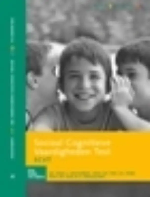 Express Levering Sociaal Cognitieve Vaardigheden Test (SCVT) - handleiding / Druk 2