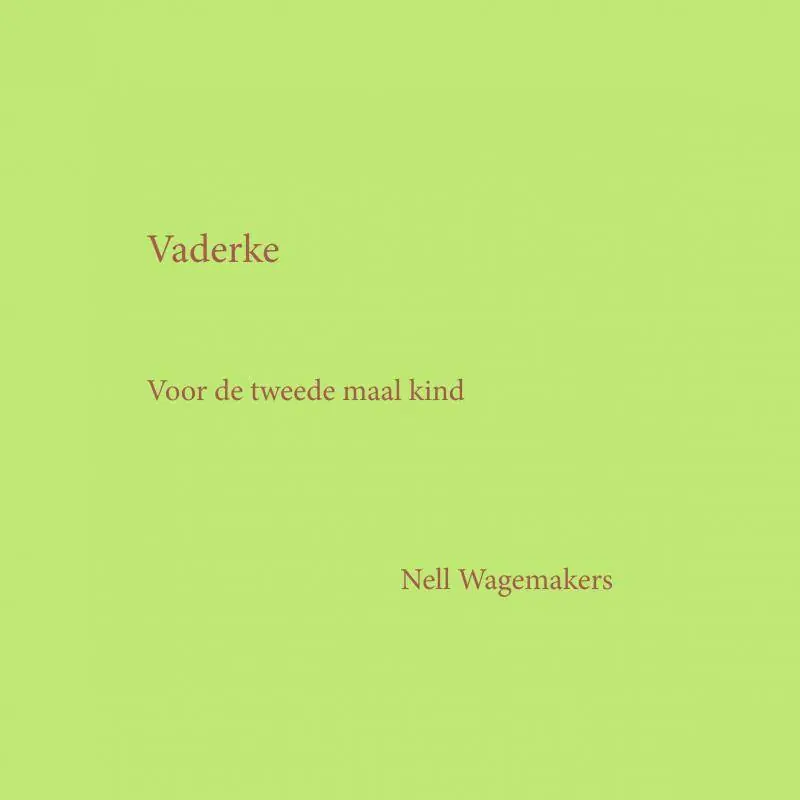 Koop Vandaag Vaderke / Druk 1