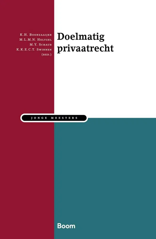 Nieuw Doelmatig privaatrecht / Druk 1