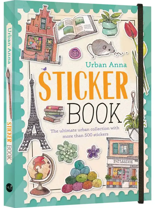 Urban Anna Sticker Book / Druk 1 Gereduceerde Prijs