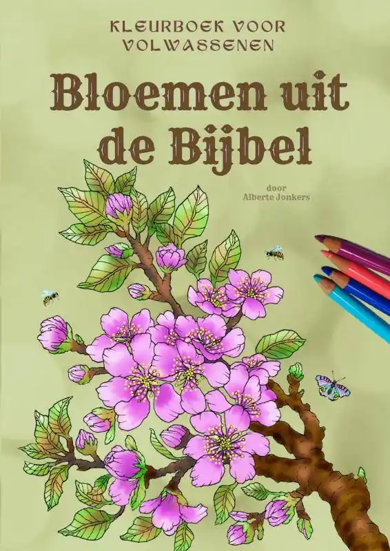Bloemen uit de Bijbel informatief kleurboek voor volwassenen / Druk 1 Veilige Betaling