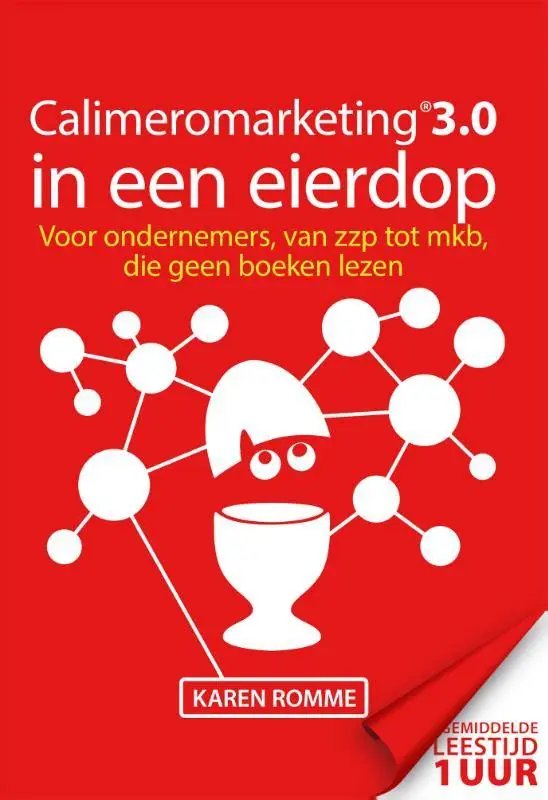 Tijdelijk Beschikbaar Calimeromarketing 3.0 in een eierdop / Druk 1