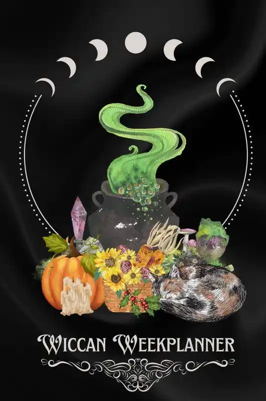 Betaalbaar Wiccan Weekplanner 2024 / Druk 1