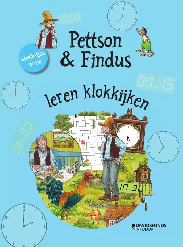 Express Levering Pettson en Findus leren klokkijken / Druk 1