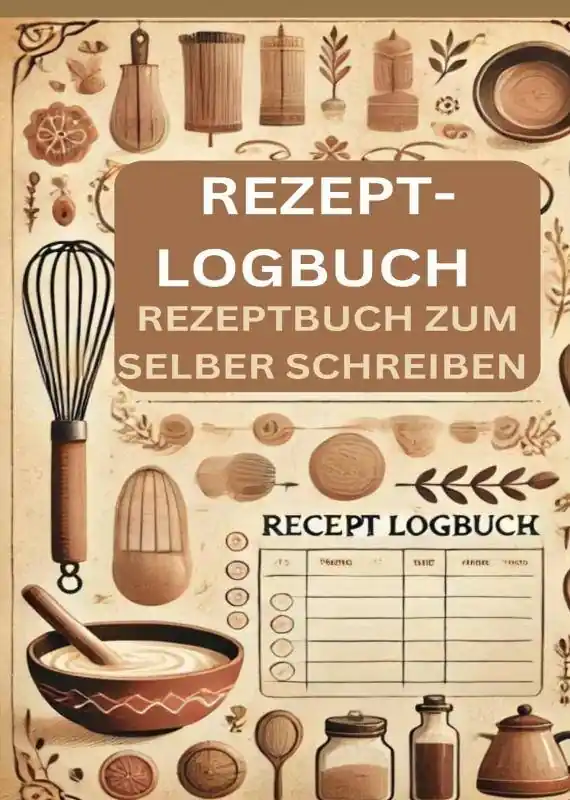 Meest Verkocht Rezept-Logbuch : Rezeptbuch zum selber schreiben Geschenkidee / 1 Edition