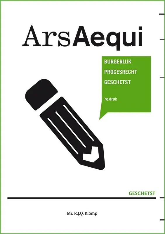 Nu Kopen Burgerlijk procesrecht geschetst / Druk 7