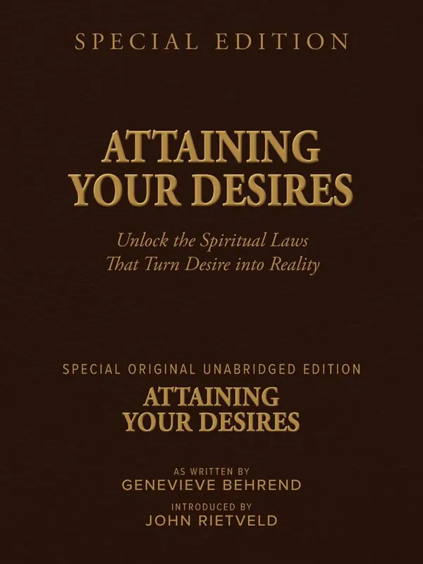 Superprijs ATTAINING YOUR DESIRES / 1st Edition