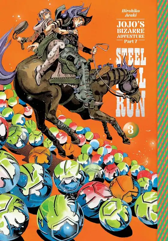 JoJo's Bizarre Adventure: Part 7--Steel Ball Run, Vol. 3 Gratis Verzending