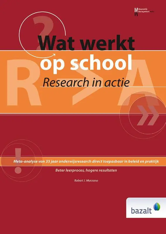 Alleen Vandaag Wat werkt op school / Druk 8