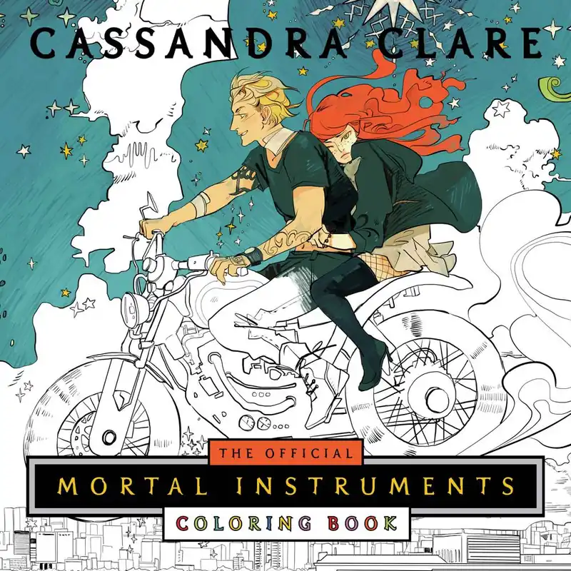 The Official Mortal Instruments Coloring Book / 1st Edition Meest Verkocht