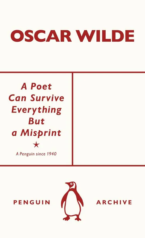 Laatste Kans A Poet Can Survive Everything But a Misprint