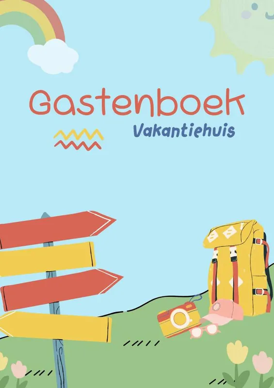 Gastenboek Vakantiehuis / Druk 1 Rechtstreeks Van De Fabrikant