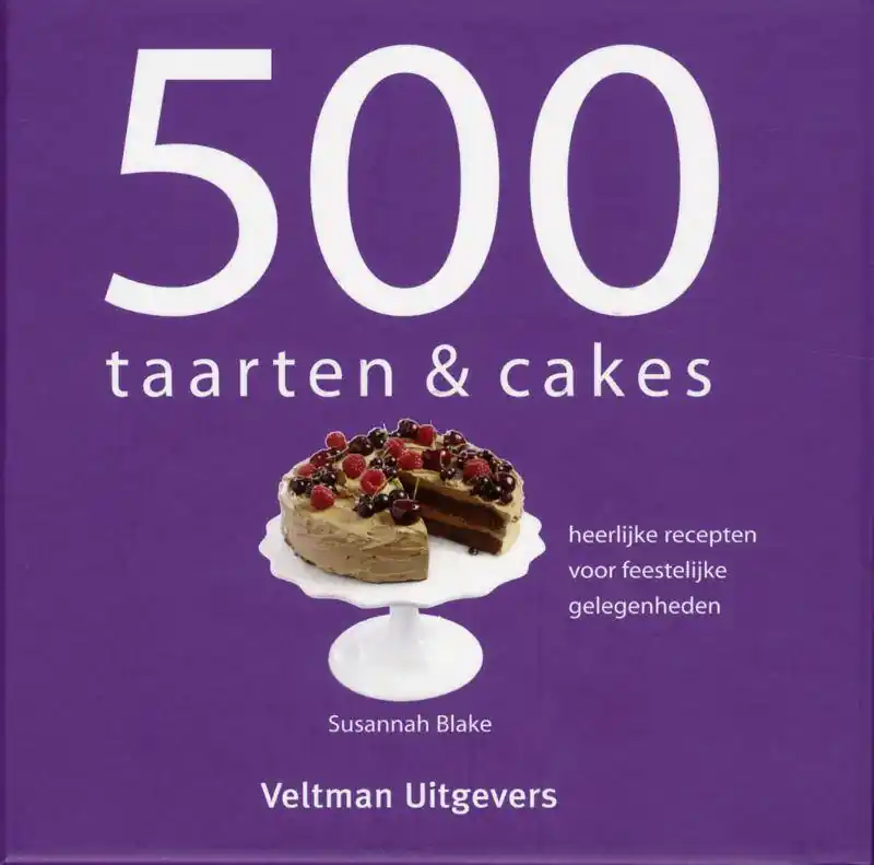 500 taarten & cakes / Druk 19 Tijdelijk Beschikbaar