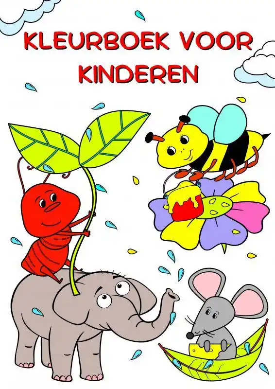 Kleurboek voor Kinderen / Druk 1 Meest Verkocht