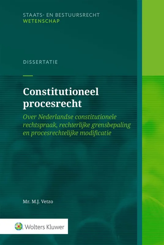 Constitutioneel procesrecht / Druk 1 Merkproduct