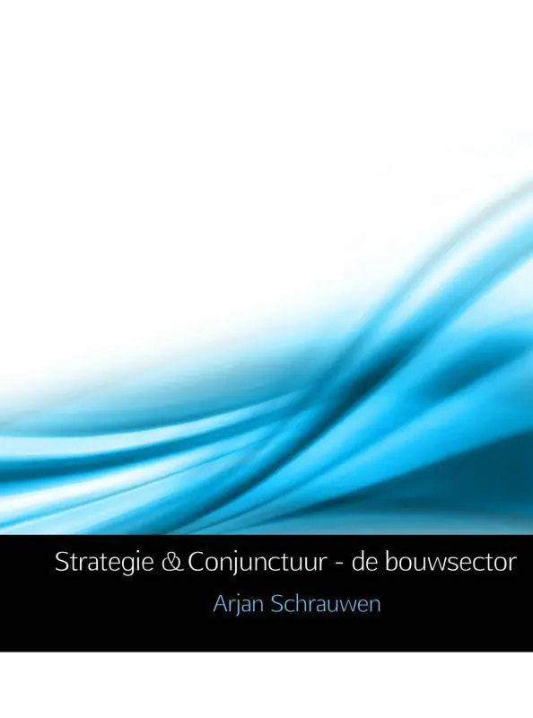 Beperkte Voorraad Strategie en conjunctuur / Druk 1