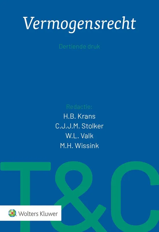 Goedkoop Vermogensrecht / Druk 13