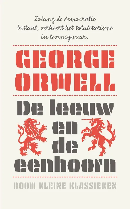 De leeuw en de eenhoorn / Druk 1 Goedkoop