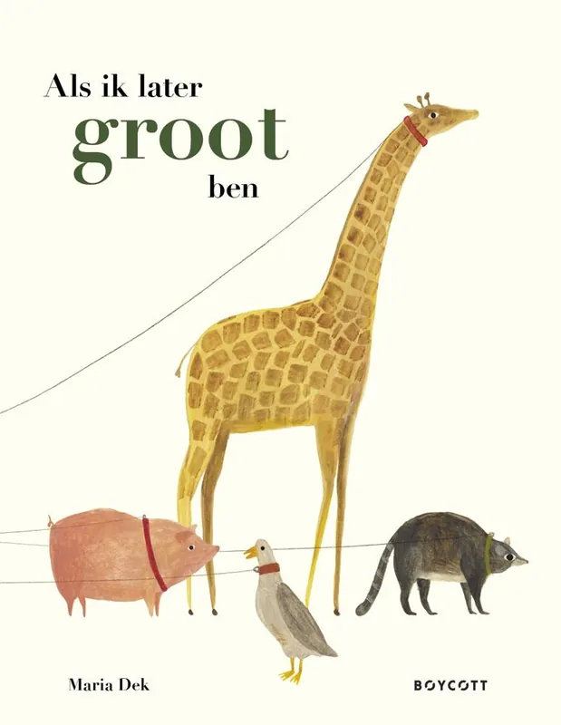 Als ik later groot ben / Druk 1 Laatste Versie