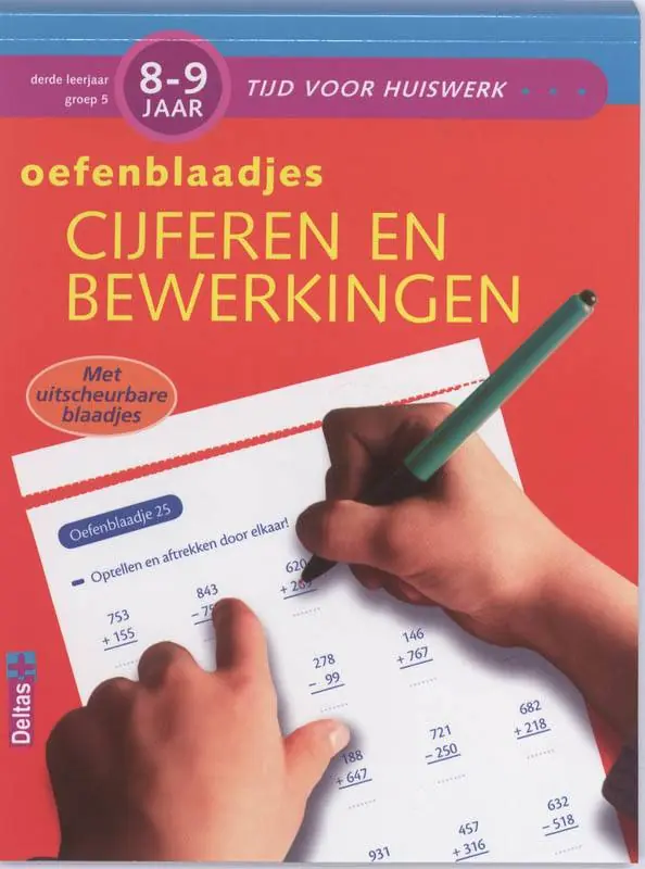 Uitverkoop Oefenblaadjes cijferen en bewerkingen Gr 5 8-9 jaar / Druk 1