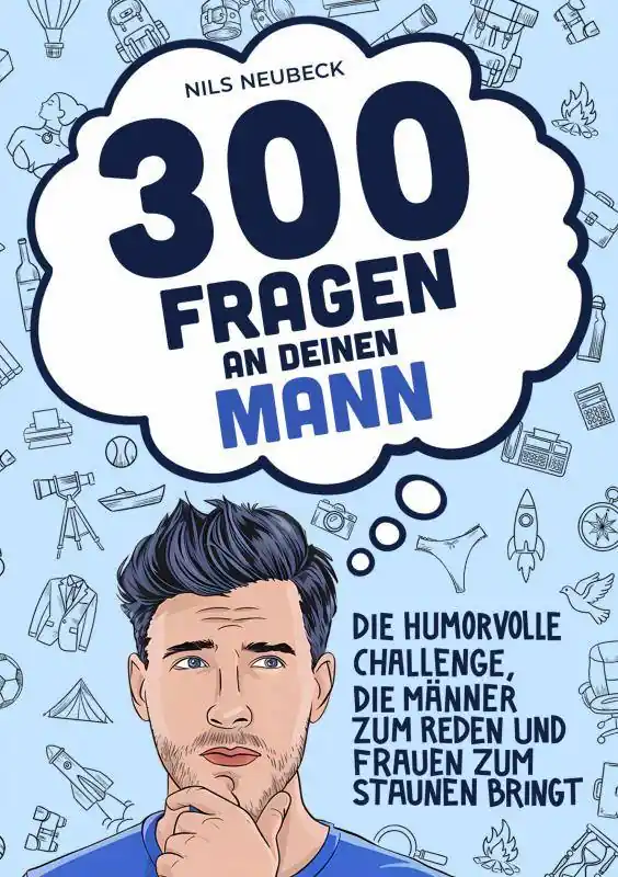 Seizoensaanbieding 300 Fragen an deinen Mann - Die humorvolle Challenge, die Männer zum Reden und Frauen zum Staunen bringt / 1 Edition