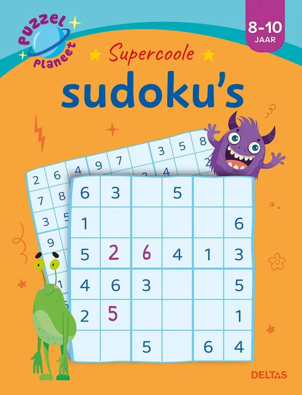 Flitsaanbieding Puzzelplaneet - Supercoole sudoku's 8-10 jaar / Druk 1