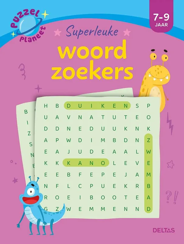 Direct Verzonden Puzzelplaneet - Superleuke woordzoekers 7-9 jaar / Druk 1