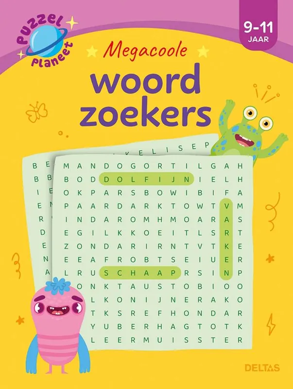 Puzzelplaneet - Megacoole woordzoekers (9-11 jaar / Druk 1 Beperkte Voorraad