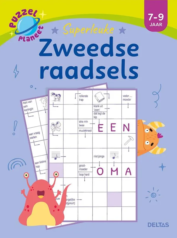 Gereduceerde Prijs Puzzelplaneet - Superleuke zweedse raadsels 7-9 jaar / Druk 1