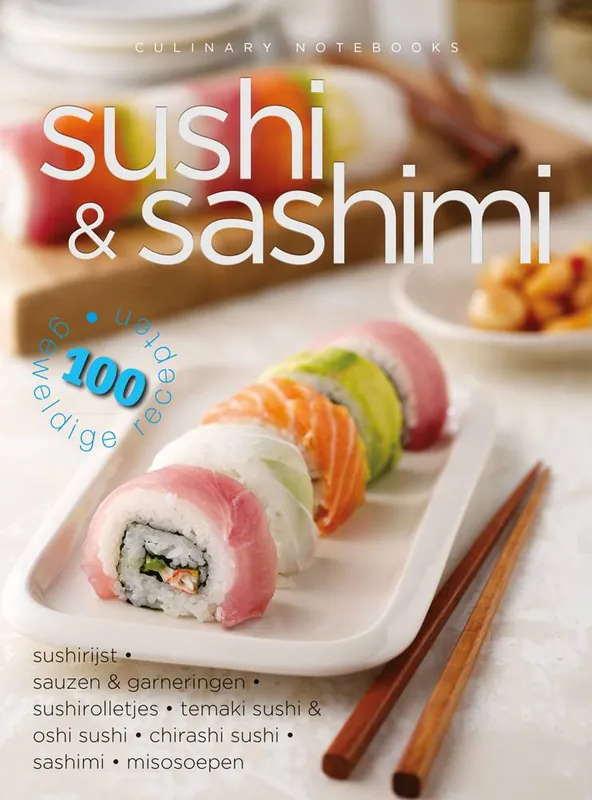 Culinary notebooks Sushi & Sashimi / Druk 1 Goedkoop